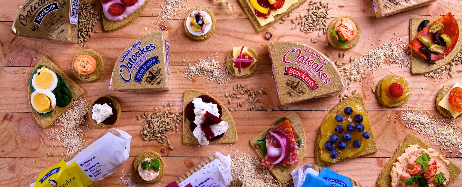 Oatcake Toppings Stockan's Oatcakes